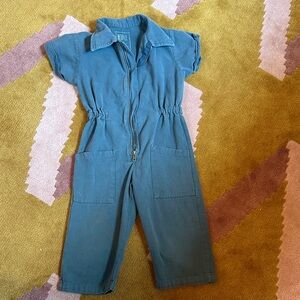 Kids Blue One Piece Jumpsuit